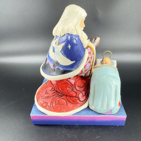 Jim Shore Heaven Rejoice A King Is Born Holiday Christmas Figurine Resin Enesco - Picture 11 of 16